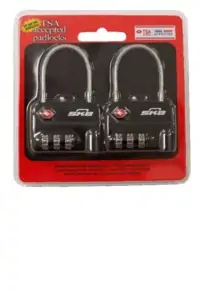 SKB 1SKB-PDL-C TSA Combination Cable Padlocks