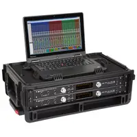 SKB 1SKB-ISF2U Injection Molded 2U Studio Flyer Rack Case with Wheels