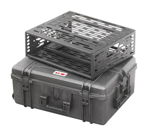 A-RACK3U-MAX620H250TR 19” shock mount rack case 3U