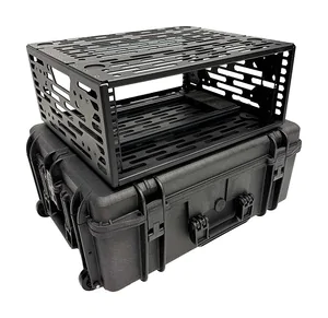 A-RACK4U-MAX620H250 19” shock mount rack case 4U